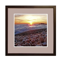 Pebbles at Sunset