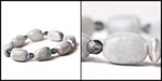 <span style='font-size: 12px;'>Aquamarine and Czech Glass Bracelet</span>