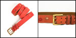 <span style='font-size: 12px;'>Red Circle Texture Belt</span>