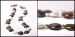 <span style='font-size: 12px;'>Bronze Coin Pearl Necklace</span>